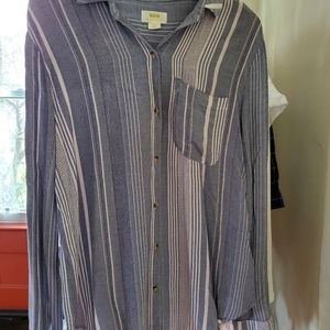 Anthropologie button down top